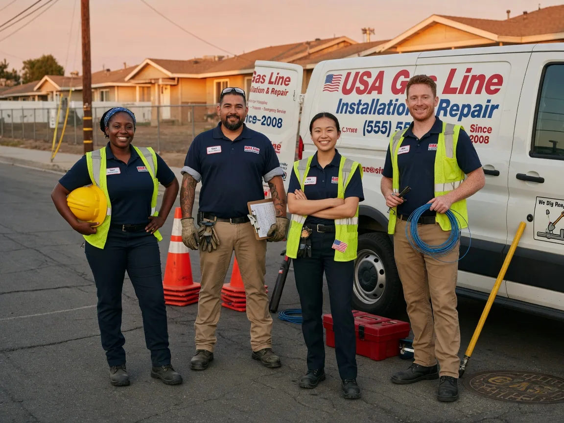 Gas Line Installation company in Hartly, DE